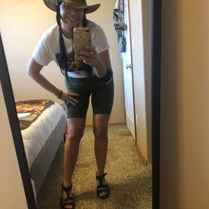 Ariat black leather sandals shoes Sz 10 B